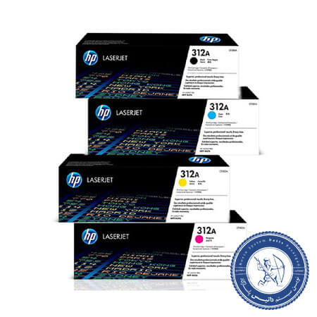 ست کارتریج رنگی HP 312A چهار رنگ