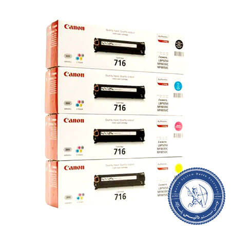 ست کارتریج تونر چهار رنگ کانن Canon 716