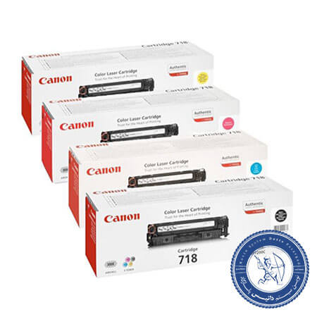 کارتریج تونر ست چهار رنگ کانن Canon 718