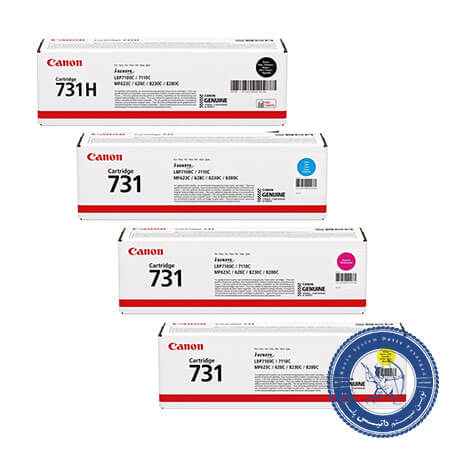 کارتریج تونر چهار رنگ کانن 731 Canon