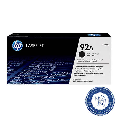 کارتریج HP 92A لیزری مشکی