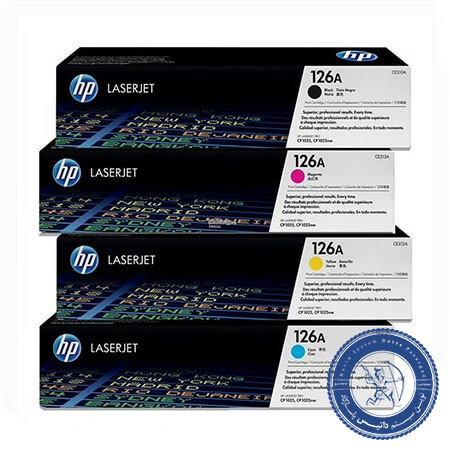 ست کارتریج رنگی اچ پی چهار رنگ HP 126A