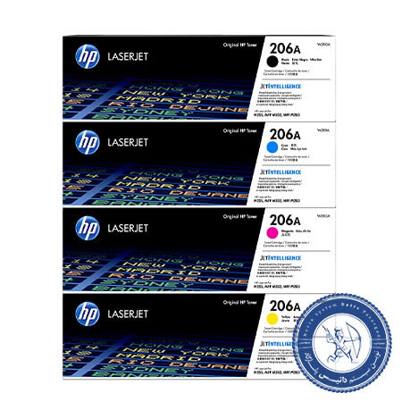 ست کارتریج HP 206A چهار رنگ 