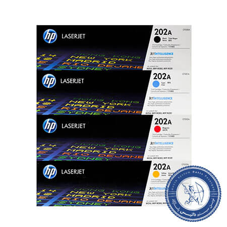 ست کارتریج چهار رنگ HP 202A مناسب سری M281 و M254